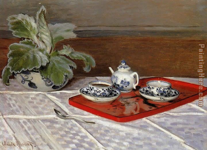 Claude Monet Tea Set